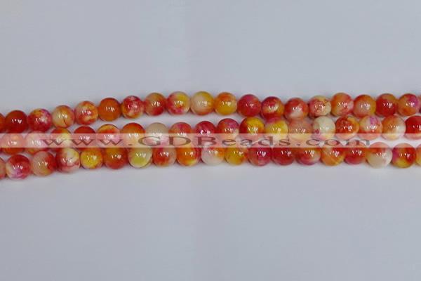 CMJ1136 15.5 inches 8mm round jade beads wholesale