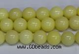 CMJ297 15.5 inches 8mm round Mashan jade beads wholesale