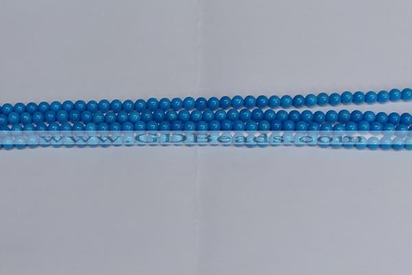 CMJ64 15.5 inches 4mm round Mashan jade beads wholesale