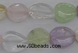CMQ260 15.5 inches 12*14mm -14*16mm freeform multicolor quartz beads