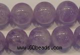 CNA304 15.5 inches 16mm round natural lavender amethyst beads