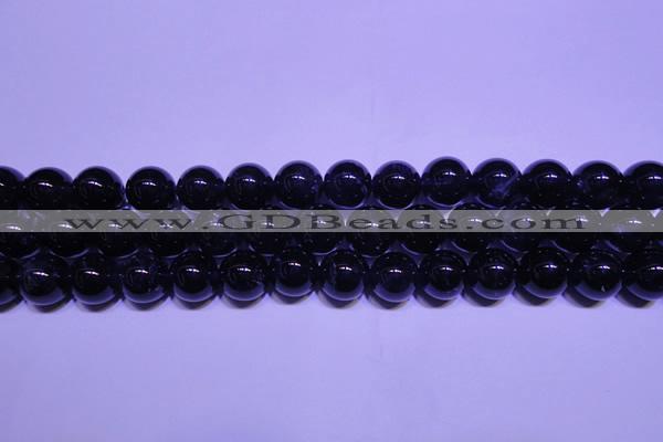 CNA551 15.5 inches 6mm round A grade natural dark amethyst beads