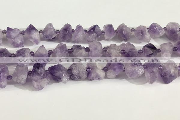 CNA696 15.5 inches 16mm - 20mm 

faceted nuggets lavender amethyst beads