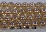 CNC500 15.5 inches 4mm round dyed natural white crystal beads