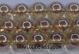CNC503 15.5 inches 10mm round dyed natural white crystal beads