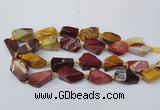 CNG1730 15.5 inches 15*20mm - 20*30mm nuggets mookaite beads