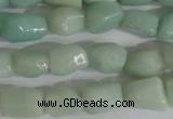 CNG554 15.5 inches 6*8mm nuggets amazonite gemstone beads