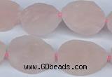 CNG5560 15.5 inches 12*16mm - 18*22mm freeform rose quartz beads