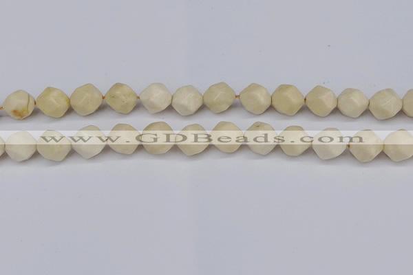 CNG6049 15.5 inches 12mm faceted nuggets jasper beads