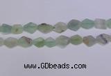 CNG6361 15.5 inches 14*18mm - 16*22mm freeform matte fluorite beads