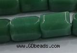 CNG6415 15.5 inches 15*20mm faceted nuggets green aventurine beads