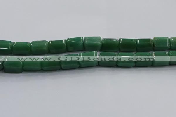 CNG6415 15.5 inches 15*20mm faceted nuggets green aventurine beads