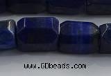 CNG6431 15.5 inches 15*20mm faceted nuggets lapis lazuli beads
