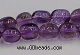 CNG6853 15.5 inches 8*12mm - 10*14mm nuggets amethyst beads