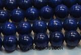 CNL1054 15.5 inches 7.5mm - 8mm round A+ grade natural lapis lazuli beads