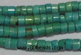 CNT218 15.5 inches 3.5*4.5mm heishi natural turquoise beads wholesale