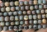 COP1582 15.5 inches 12mm round Australia brown green opal beads