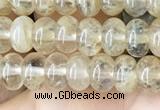 CRB4032 15.5 inches 4*6mm rondelle yellow watermelon beads wholesale