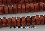 CRB421 15.5 inches 5*8mm rondelle goldstone beads wholesale