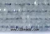 CRB5721 15 inches 1*2mm faceted aquamarine beads