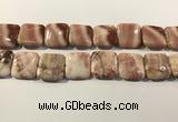 CRC1095 15.5 inches 25*25mm square rhodochrosite beads wholesale