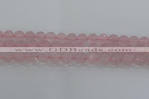 CRQ124 15.5 inches 12mm round natural rose quartz beads wholesale