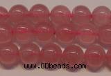 CRQ451 15.5 inche 6mm round A grade Madagascar rose quartz beads