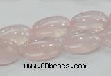 CRQ77 15.5 inches 12*20mm oval natural rose quartz beads wholesale