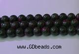 CRZ1115 15.5 inches 14mm round imitation ruby zoisite beads wholesale