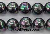 CSB626 15.5 inches 14mm whorl round shell pearl beads
