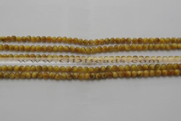 CTE1410 15.5 inches 4mm round golden tiger eye beads wholesale
