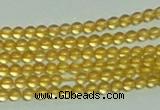 CTG146 15.5 inches 3mm round tiny citrine gemstone beads wholesale