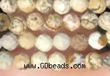 CTG2213 15 inches 2mm,3mm faceted round picture jasper beads