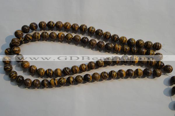 CTU2223 15.5 inches 10mm round synthetic turquoise beads