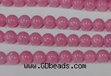 CTU2548 15.5 inches 6mm round synthetic turquoise beads