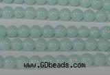 CTU2564 15.5 inches 6mm round synthetic turquoise beads