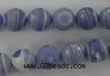 CTU924 15.5 inches 12mm faceted round synthetic turquoise beads
