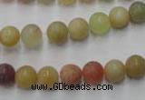 CXJ112 15.5 inches 8mm round dyed New jade beads wholesale