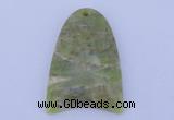 NGP202 30*42mm fashion peridot gemstone pendant jewelry wholesale