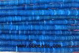 ROND258 15 inches 1.5*6mm heishi jade gemstone beads