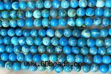 SEAS41 15 inches 6mm round dyed imperial jasper beads