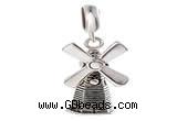 Silv123 7.7*23.7mm 925 Sterling Silver Pendant