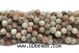 SUNS17 15 inches 10mm round golden sunstone gemstone beads